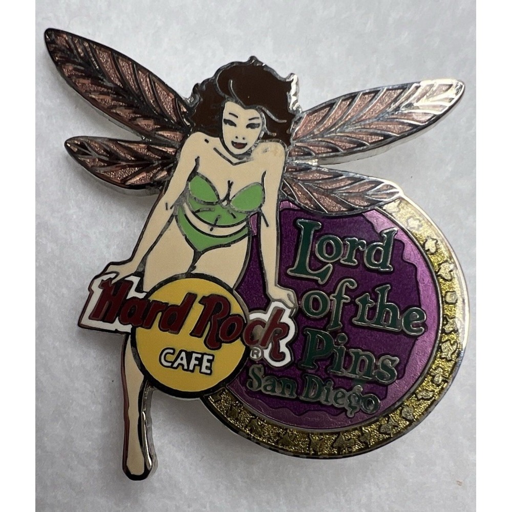 Hard Rock Cafe San Diego Lord of the Pins Fairy Girl LE 300 Collector Pin